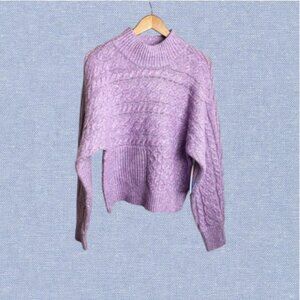 -`♡´- Free! NWT Knit Wool Blend Sweater Size S